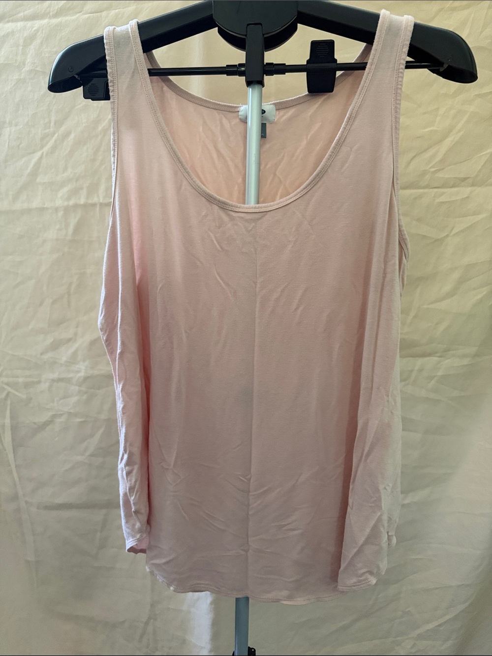 Old Navy Light Pink Scoop Neck Tank Top